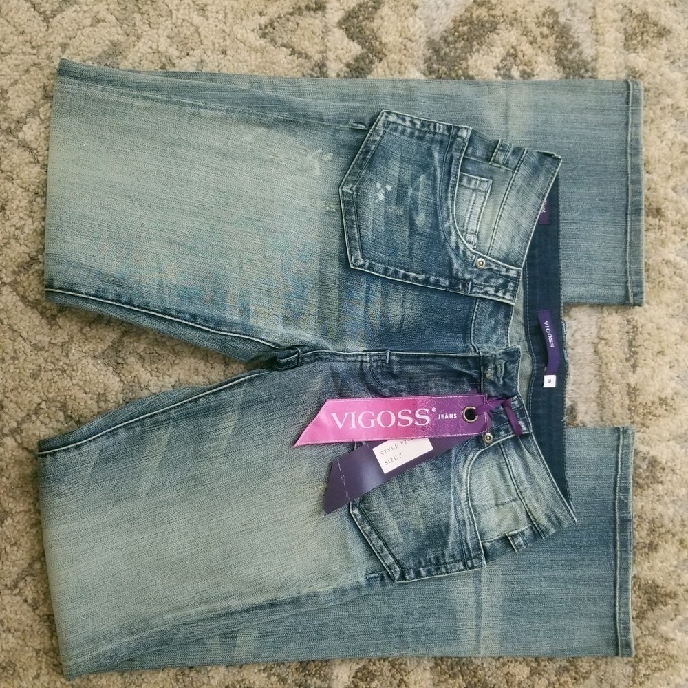 Vigoss Jeans Early-2000s/Y2K Aesthetic Bootcut Size 3 - Picture 5 of 10